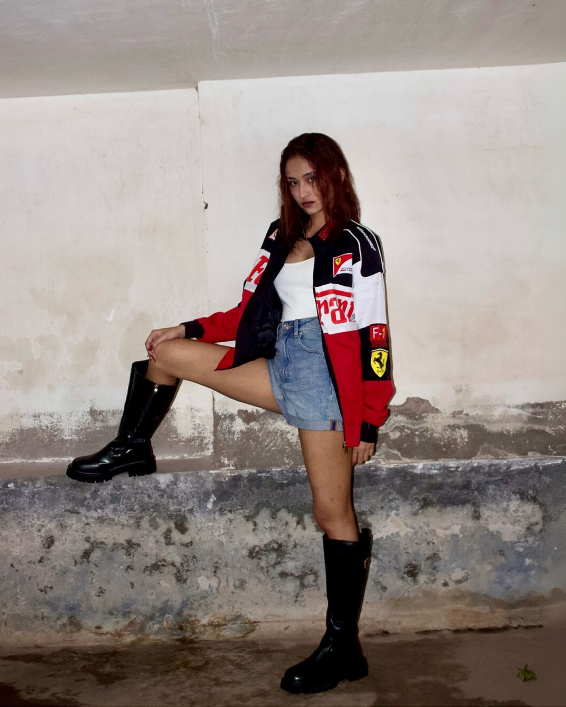 Trio Ferrari Print Women