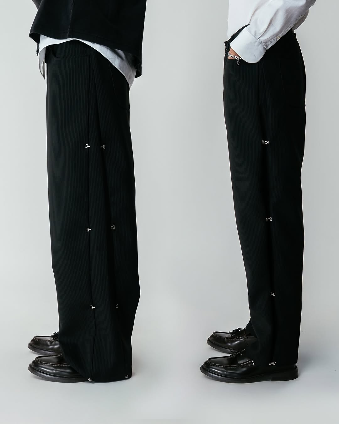 Noir Drape Pants