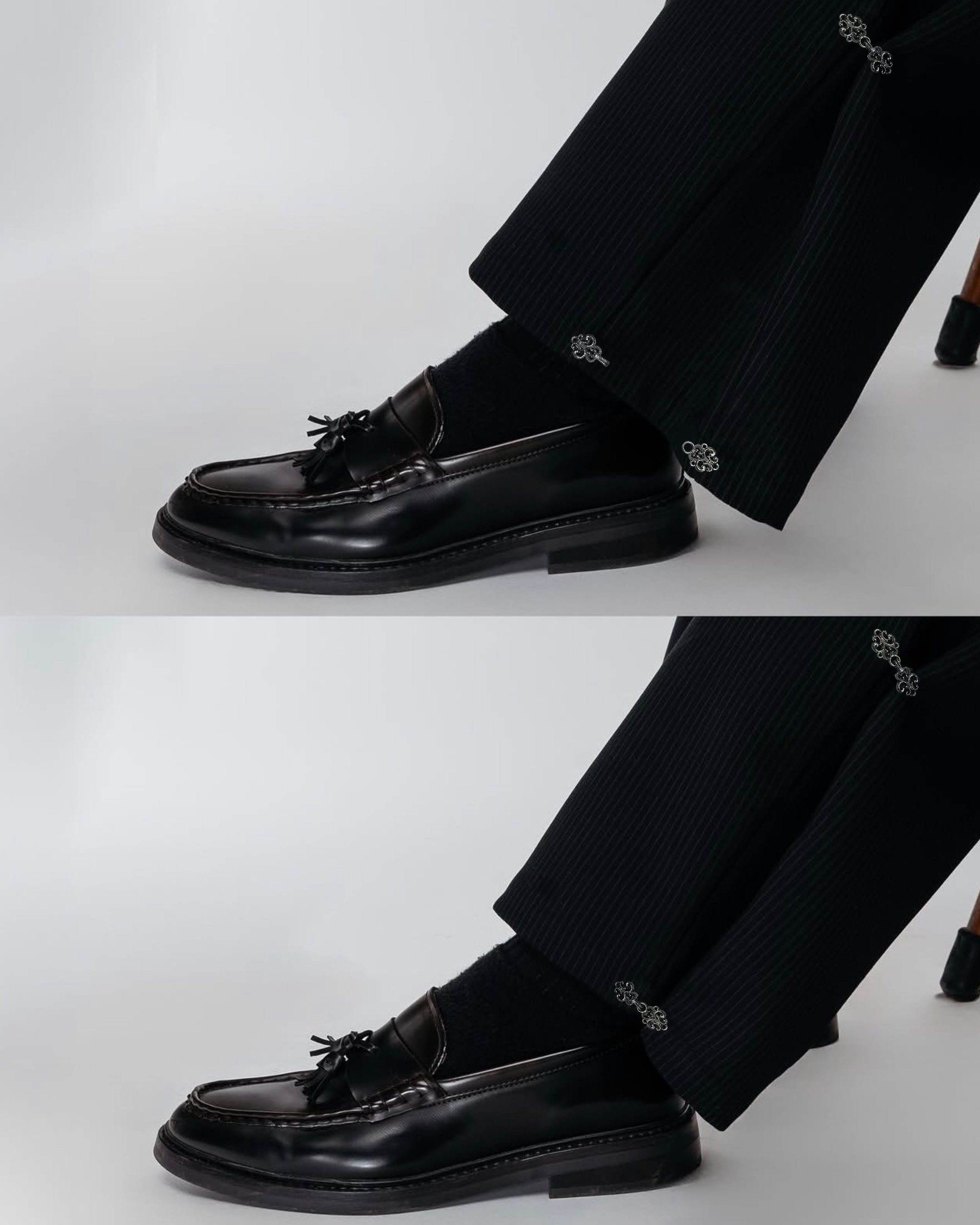 Noir Drape Pants
