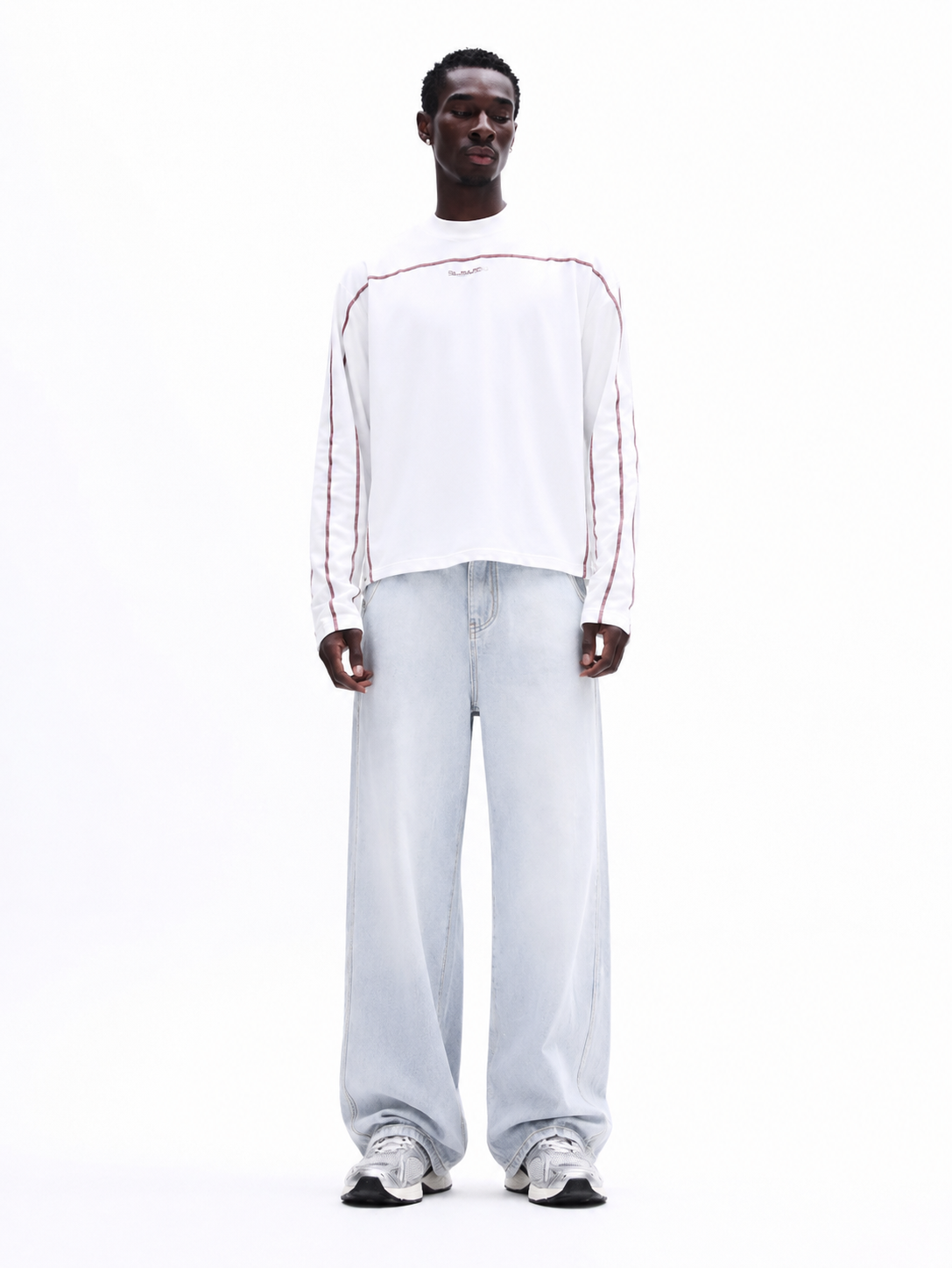 Glacier Wash Baggy Denim