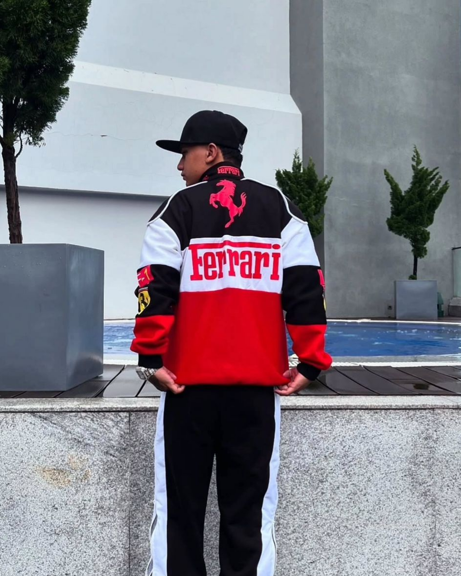Trio Ferrari Print Men