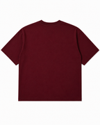 Wine Cropped Tee