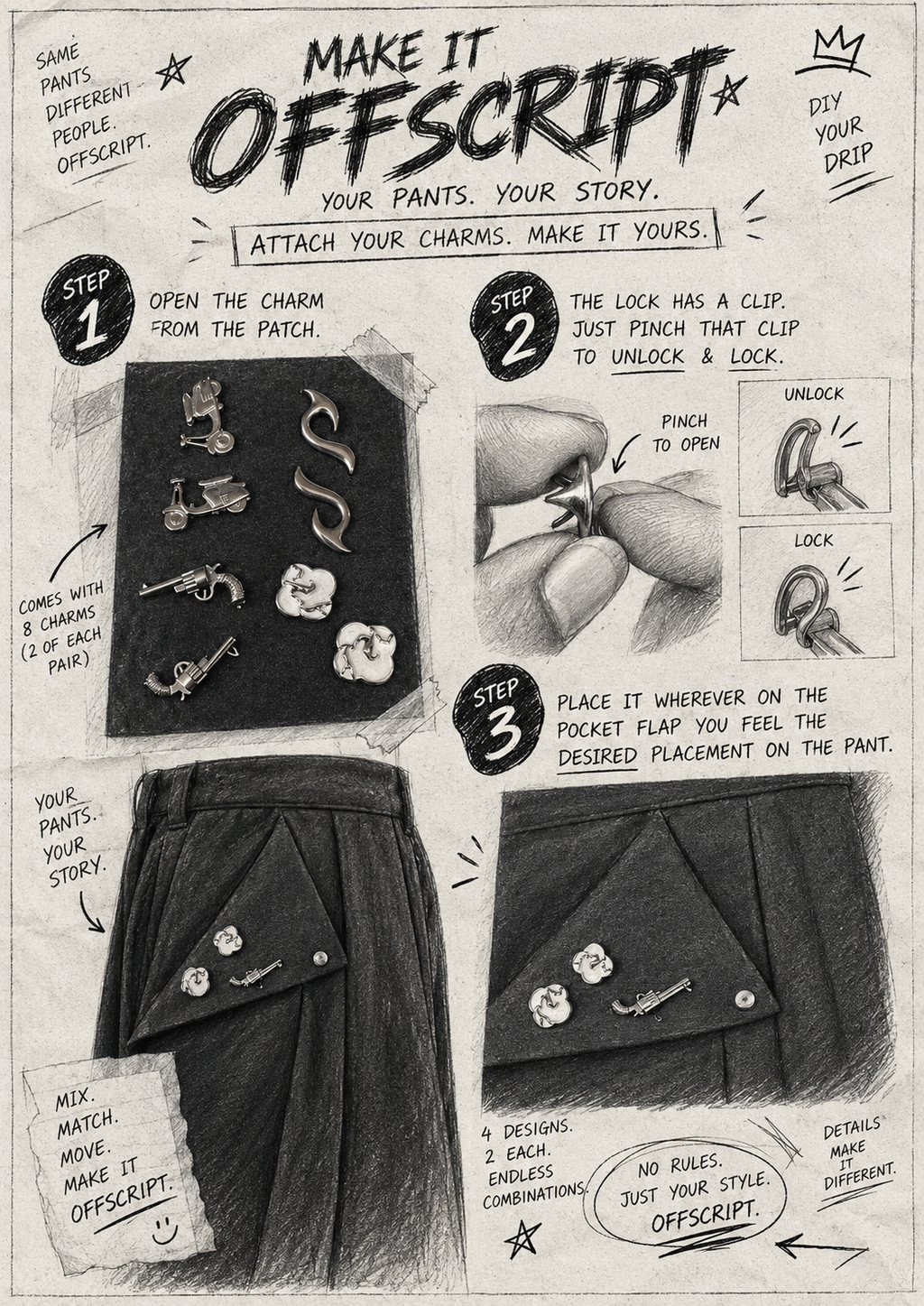Off script trouser
