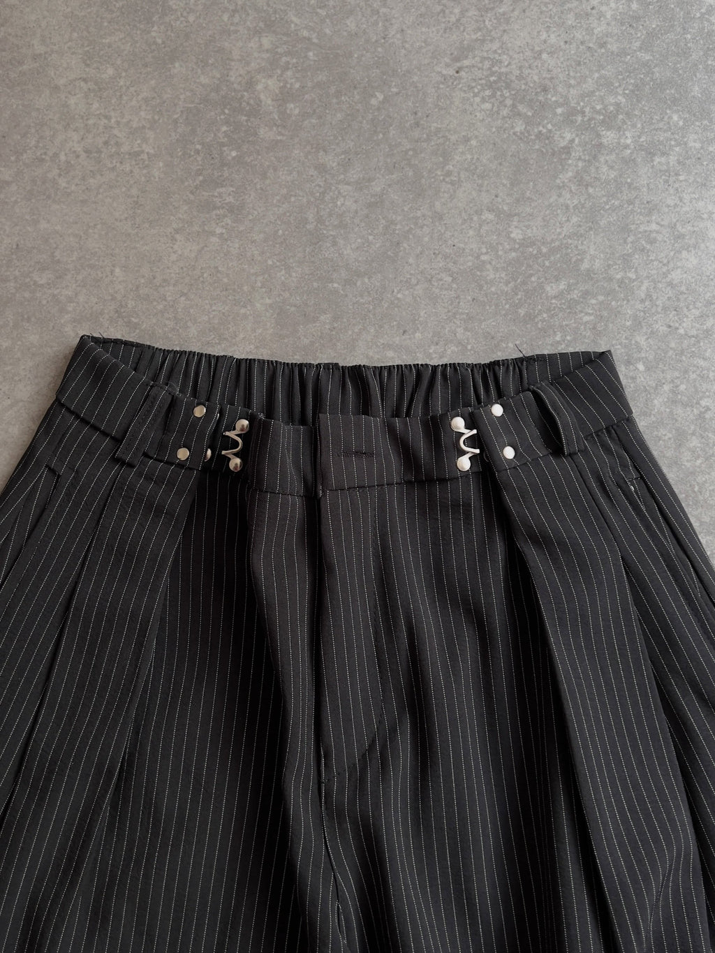 Midnight Stripe Balloon Pants