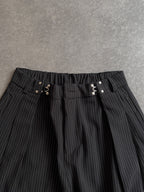 Midnight Stripe Balloon Pants
