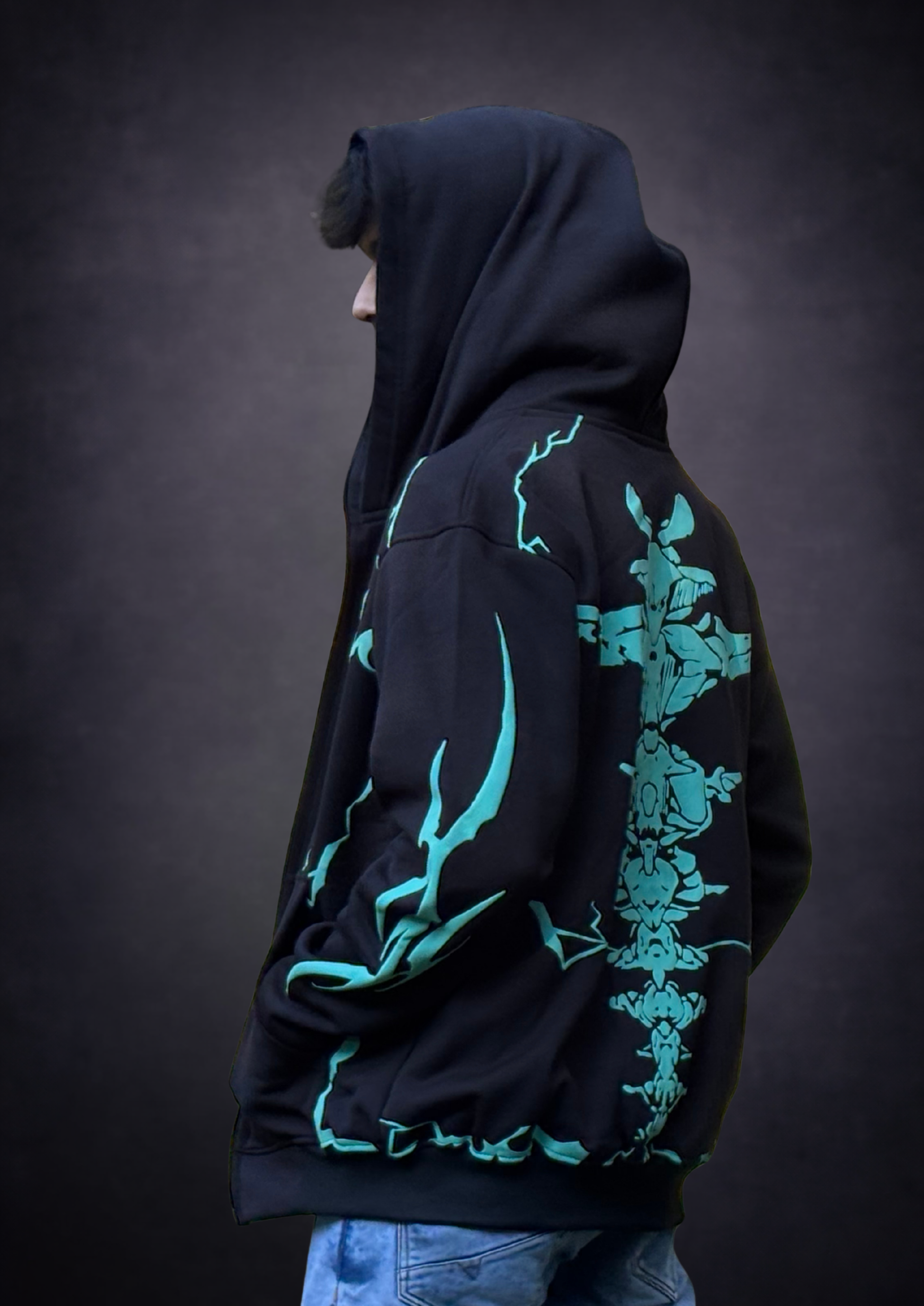 Kaiju  Ninja Hoodie - Kaiju No 8 Fan Edition Male
