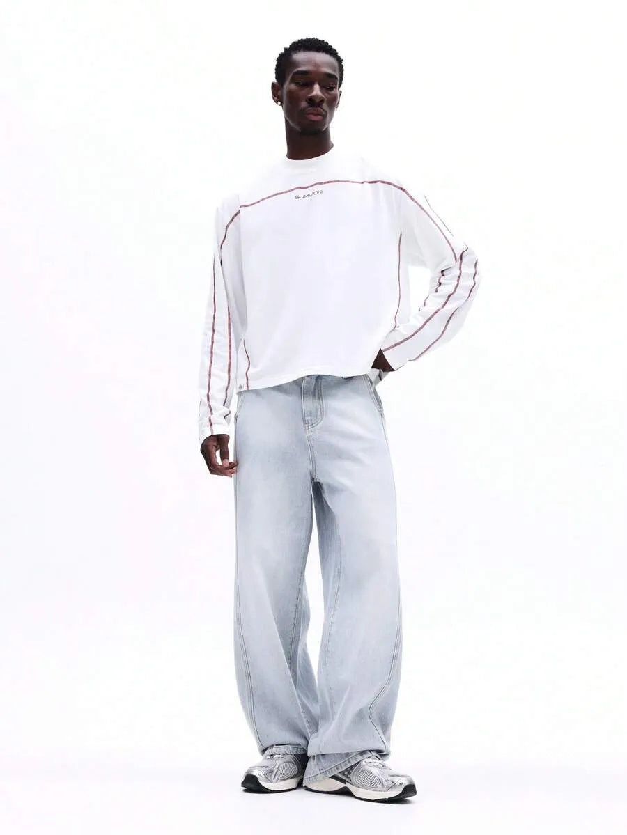 Glacier Wash Baggy Denim